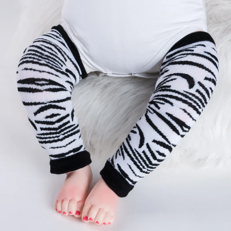 Новинка Гетры для малышей Наколенники новорожденных Защита до колена Теплые