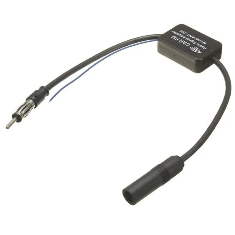 

Car Radio AM FM Signal Reception Amplifier Antenna Booster Cable 48-860MHz