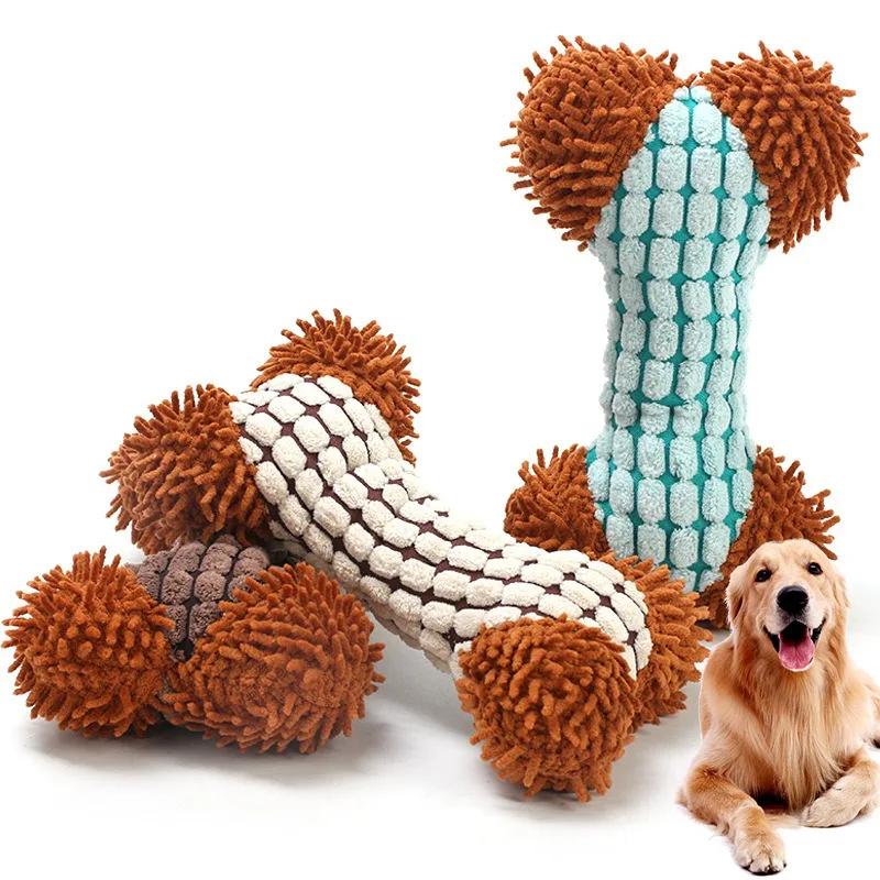 Новый Писк звуковые игрушки для собак собака игрушка коренных зубов жевательные