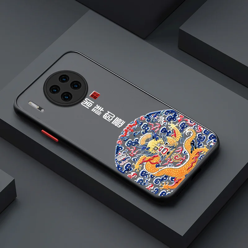 

Suitable for Huawei Mate40pro P40LITE Nova8SE 7 6 5G Honor 30 9X Enjoy 10Plus Maimang mobile phone protective case Chinese styl