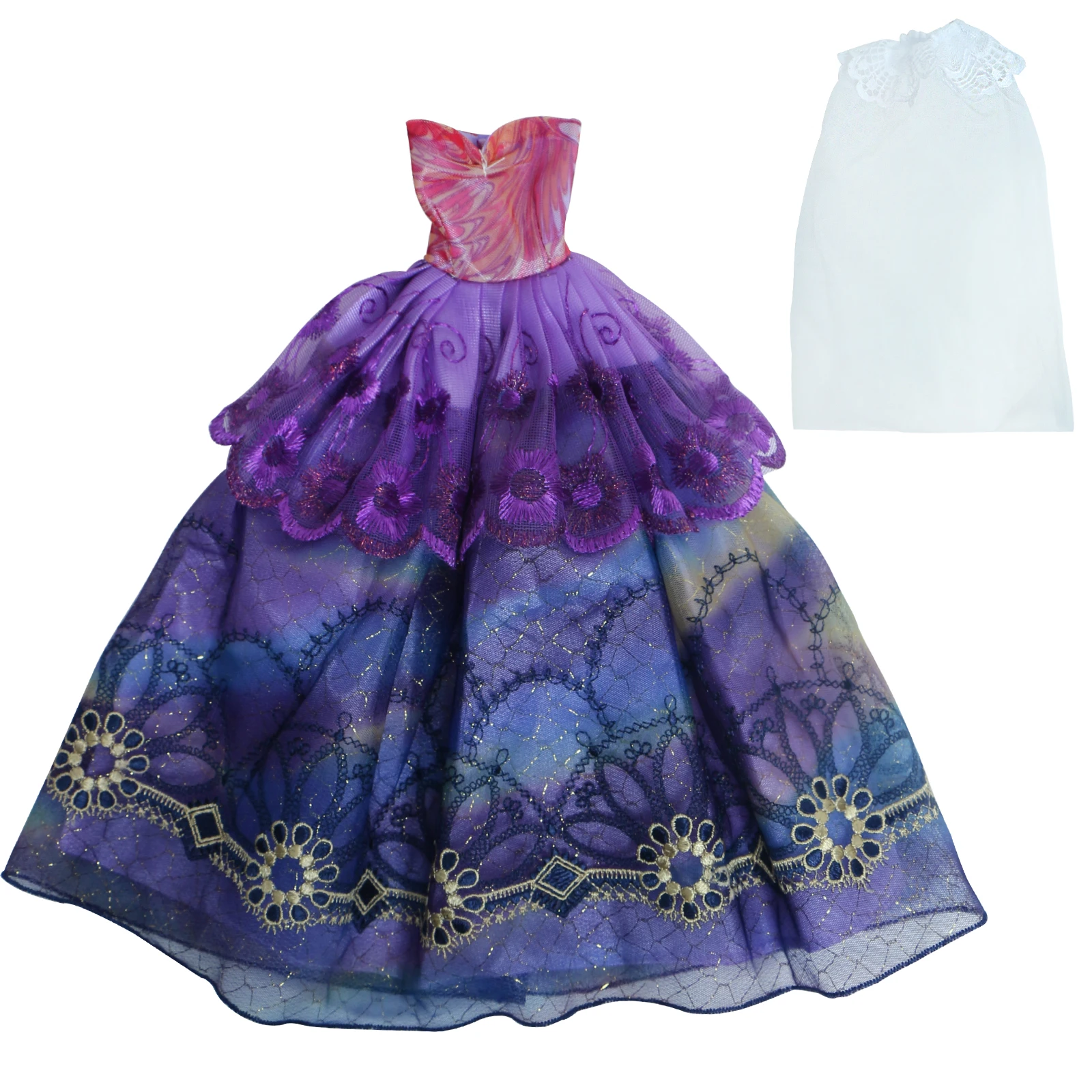 Модное фиолетовое свадебное платье вечерние длинные платья юбка невесты с