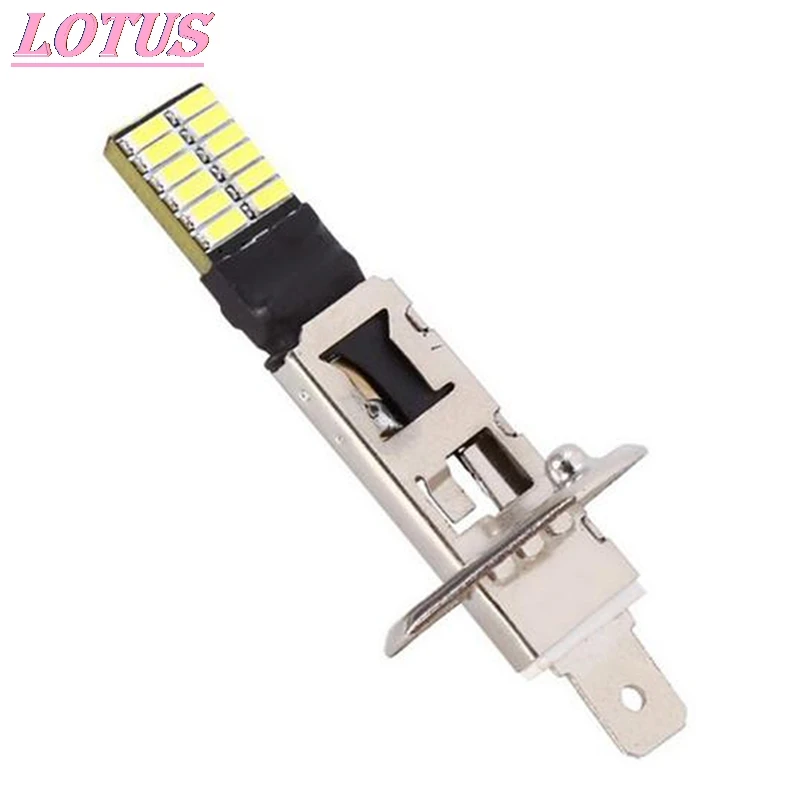 

1PC 6500K HID Xenon White 24-SMD H1 LED Replacement Bulbs For Fog Lights Driving DRL Hotsale New