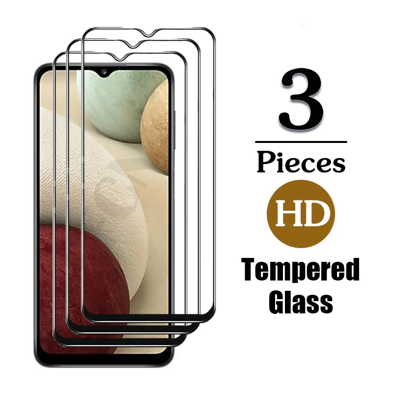 

9D Tempered Glass For Samsung A32 4G Phone Cover Glass For Samsung Galaxy A12 A02S Screen Protector Glass For Samsun A 12 A32 5G