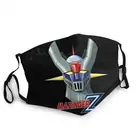 Mazinger Z Аниме многоразовые унисекс маска для лица для взрослых НЛО робот грендайзеру Goldorak пыли Защитная крышка респиратор рот муфельная печь