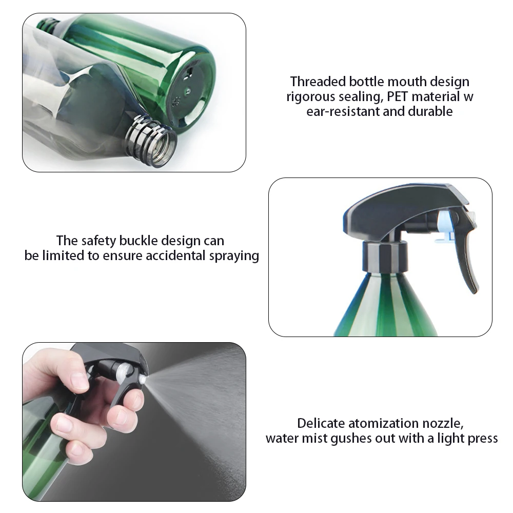 300 мл Пластик пустой спрей бутылка растительного лосьона для волос “на случай