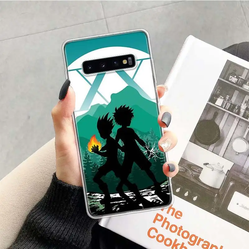 Чехол Hunter x для Samsung Galaxy A51 A71 A50S A10 A20E A30 A40 A70S A90 M30S A01 A21 A6 A7 A8 A9 Plus + чехол