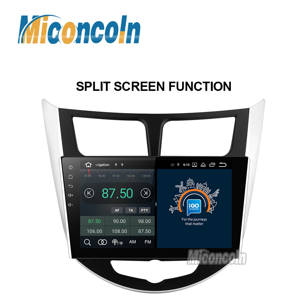 4G RAM DSP Android 9 0 автомобильное радио dvd gps для Hyundai Solaris Verna Accent головное устройство