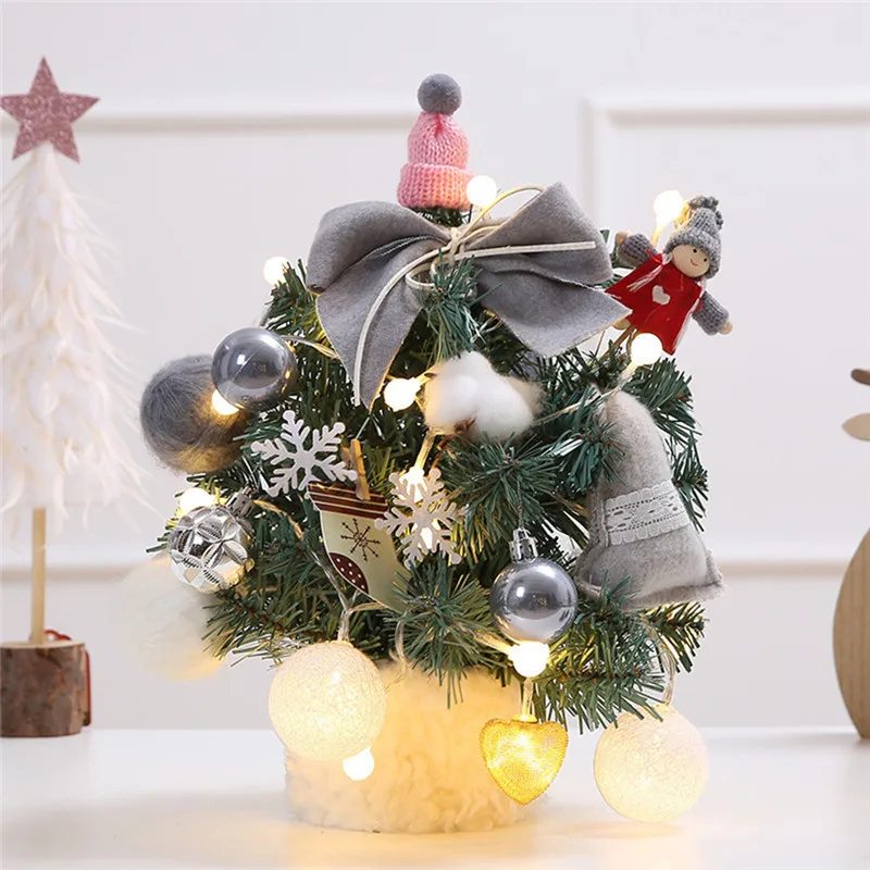 30 см DIY искусственное Флокирование Рождественская елка рождественское