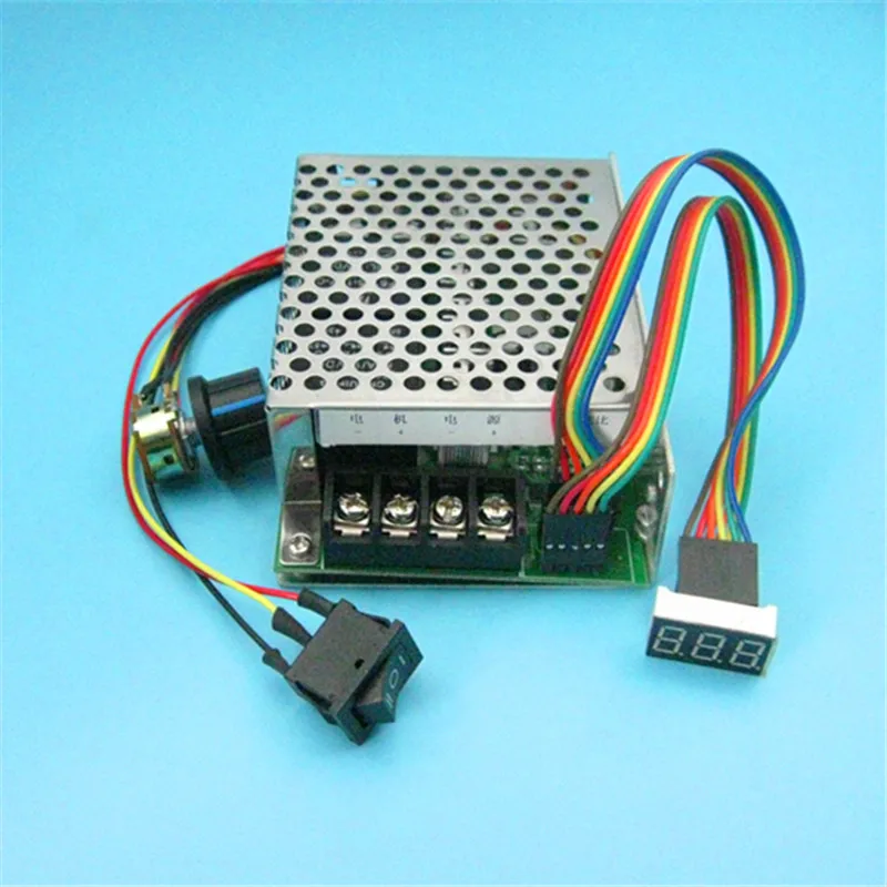 

Two Way Forward Rotation and Reverse Rotation DC Motor Governor with Digital Display Scale Tachometer 40A 12v24v36