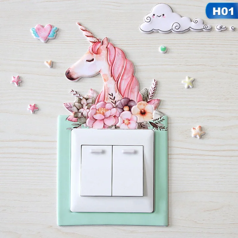 Пижама в виде животных Единорог Фламинго чехол мультфильм номер Декор 3D силикона