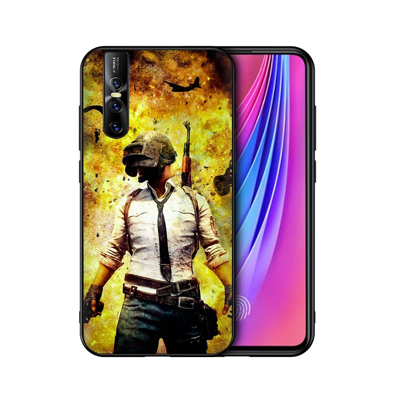 B2 EWAU PUBG мобильный чехол для телефона из силикона Крышка для Vivo Y53 Y55s Y81s Y79 V9 V11 V15 Pro Y69 Y71 Y91C Y93 Y66 X9s Z5X - Цвет: B2