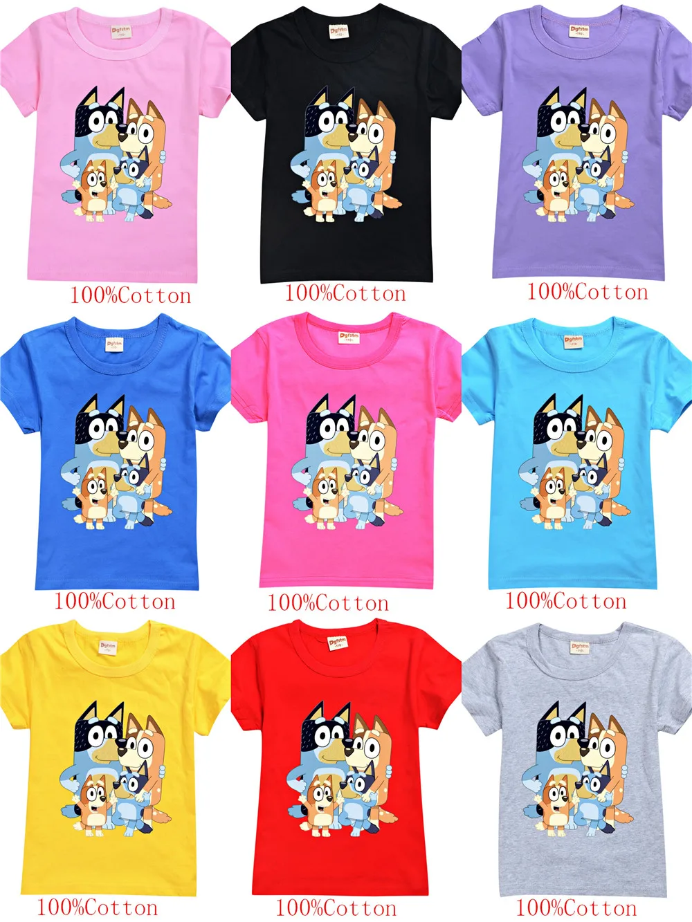 

FNAF Neutral Kids Cotton Boys T Shirts Children Short Sleeve Clothing Casual Tees Tops Girls T Shirt
