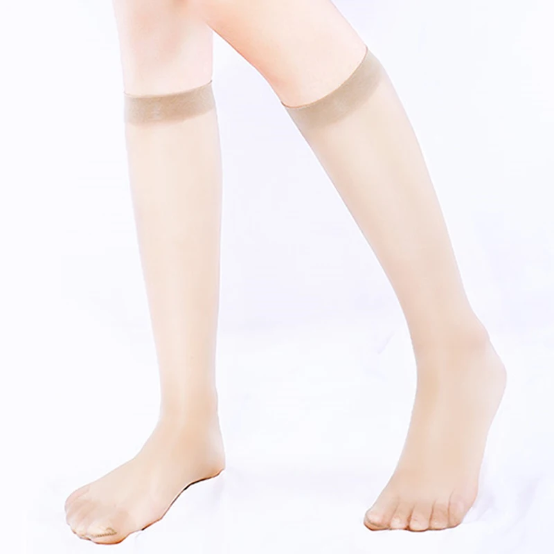 

2020 New Popular Fashion Girls Core Spun Silk Stockings Women's Knee Socks New Arrivals Lovely Middle Tube Socks Wholesale