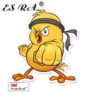 Наклейки для ноутбука, водонепроницаемые виниловые наклейки в виде злого цыпленка, наклейки для автомобильного кувшина, холодильника, скейтборда, украшения багажа