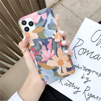 retro flower 360 full body phone case for iphone 11 pro xs max xr marble cover for iphone 7 8 6 6s plus x 5 5s 5e ant knock capa