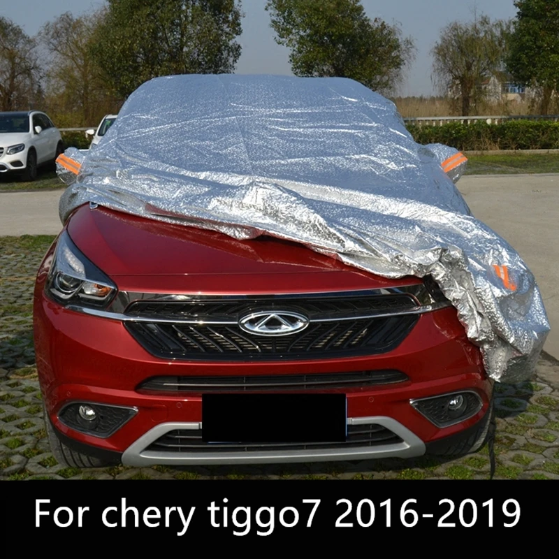 Чехол для автомобиля chery tiggo7 tiggo 7 2016 2019 из алюминиевой пленки с бархатным