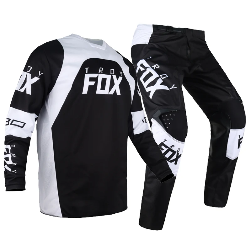 

Бесплатная доставка 2022 комплект оборудования для квадроцикла 180 Trice Lux трикотажные брюки Комбинированные MTB MX внедорожные комплекты для мотокросса гонки черный костюм