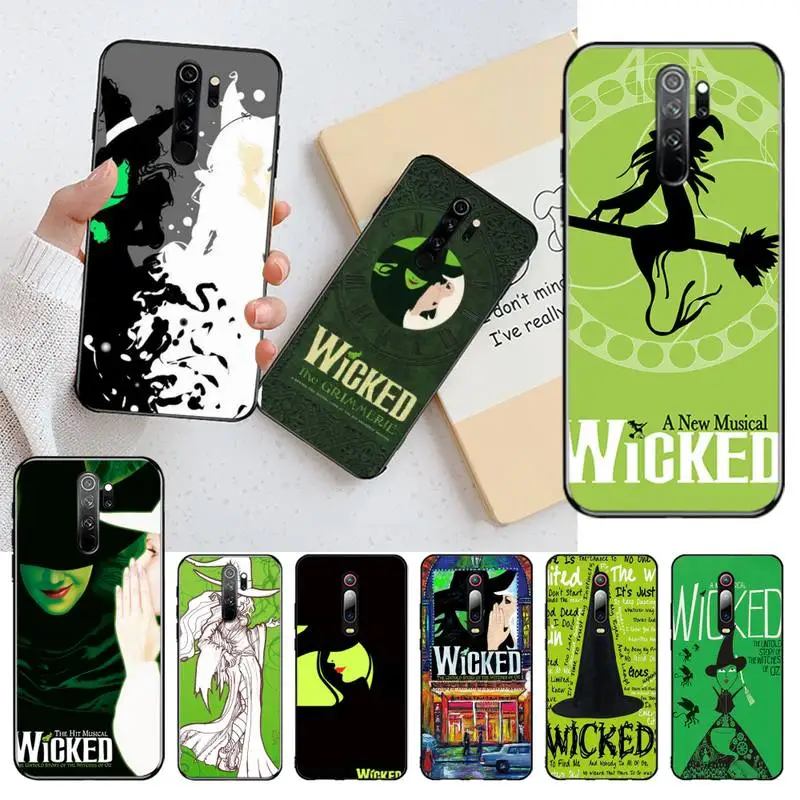 HUAGETOP Новинка злой музыкальный мягкий телефон на заказ для Redmi Note 9 8 8T 8A 7 6 6A Go Pro Max K20