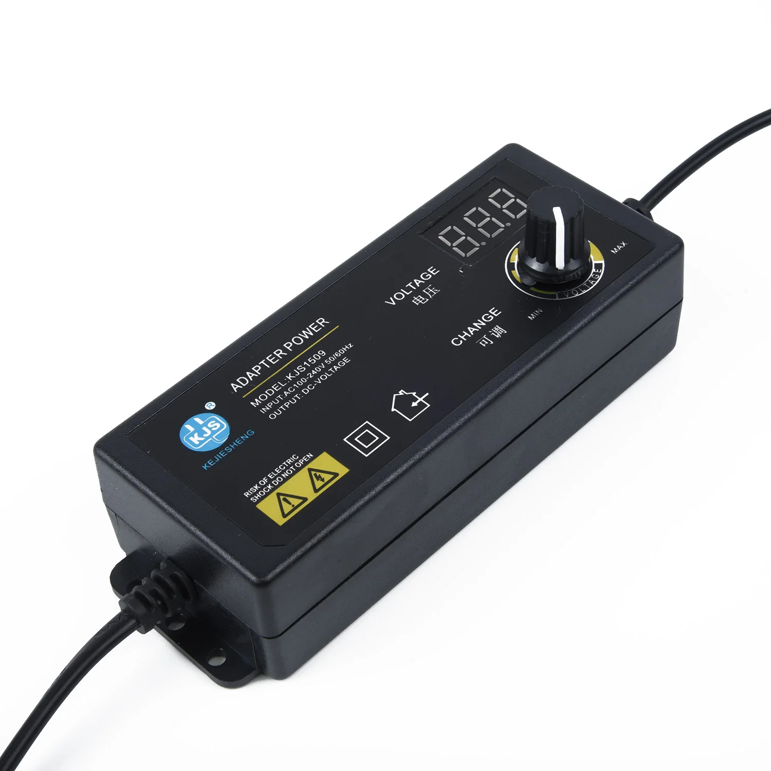 

1pcs Power Adapter EU Plug 60W 134*49*32mm Adjustable With Display Screen New