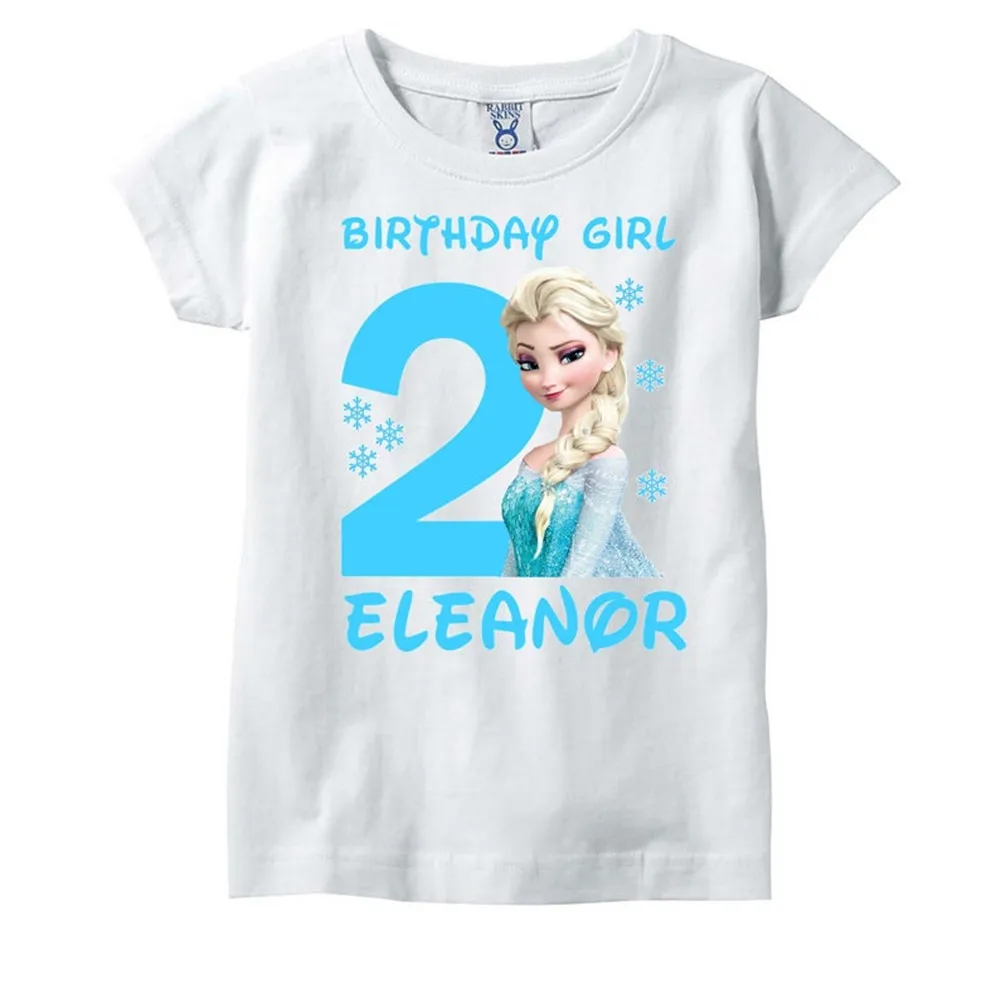 Персонализированная юбка пачка Эльзы на день рождения костюм первый комплект