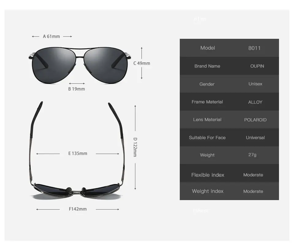 Fashion Men Sunglasses pilot Polarized Lens Brand Driving Designer outdoor Alloy frame male Sun Glasses Oculos De Sol UV400 |