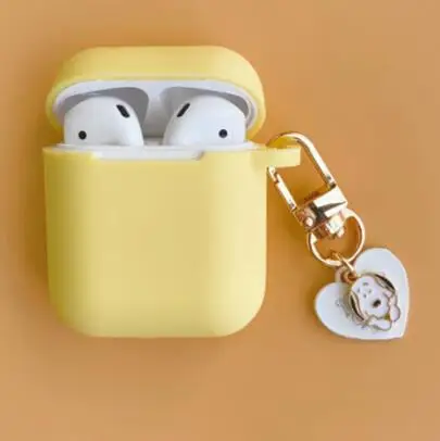 Style 3 Популярный милый беспроводной Bluetooth чехол с мультяшной собакой для Apple AirPods, силиконовый чехол для зарядки наушников s для Airpods 2, защитный чехол - Цвет: Style 3