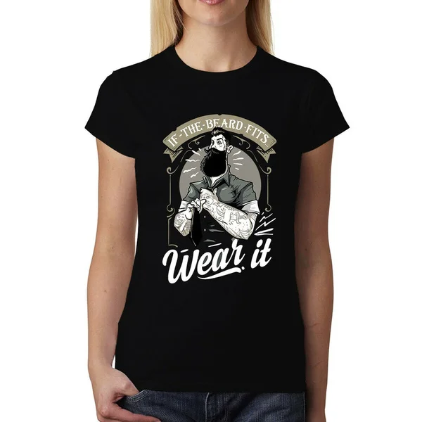 

Artsy Freak Beard Fashion tattoos Women T-Shirt xs-3xl