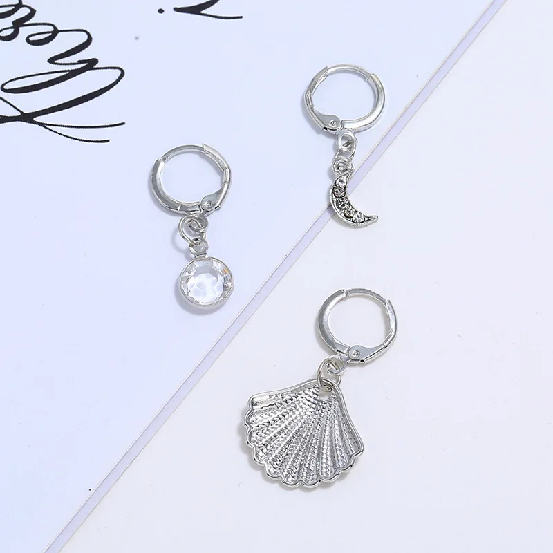 

Винтажные серьги Seanlov, Геометрическая раковина, женская модель, модные украшения в виде черепахи