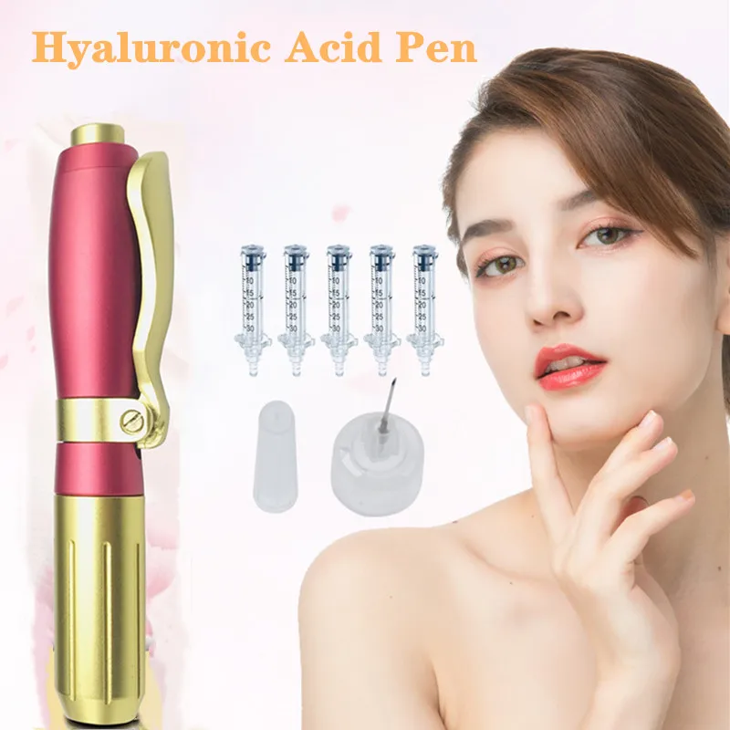 

Facial Skin Rejuvenation Hyaluronic Acid Pen Anti Wrinkle Atomizer Hyaluronic Pen with Ampoule Head with Needle