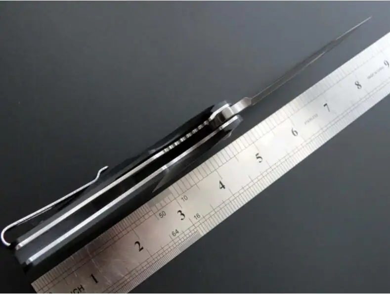 Складной нож EF48 440C карманный Клинок с рукояткой из G10 для ежедневного