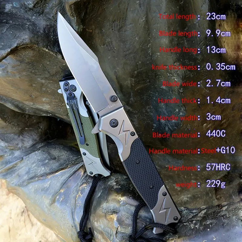 Многофункциональные титановые Складные карманные ножи Походный нож охотничий