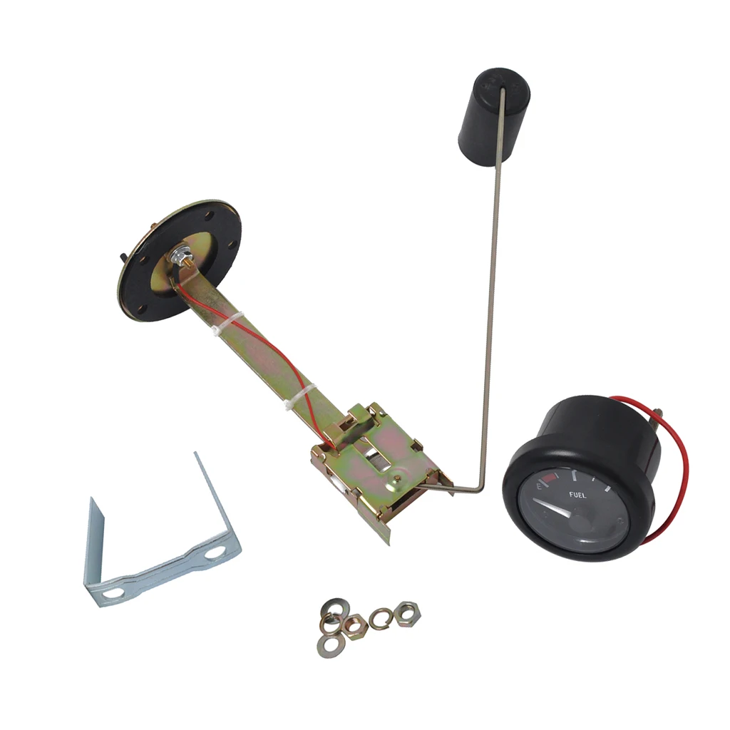 12V УФ фильтр 52 мм с 2 дюймов лодка светодиодный Подсветка E 1/2 F топлива Манометр + 350