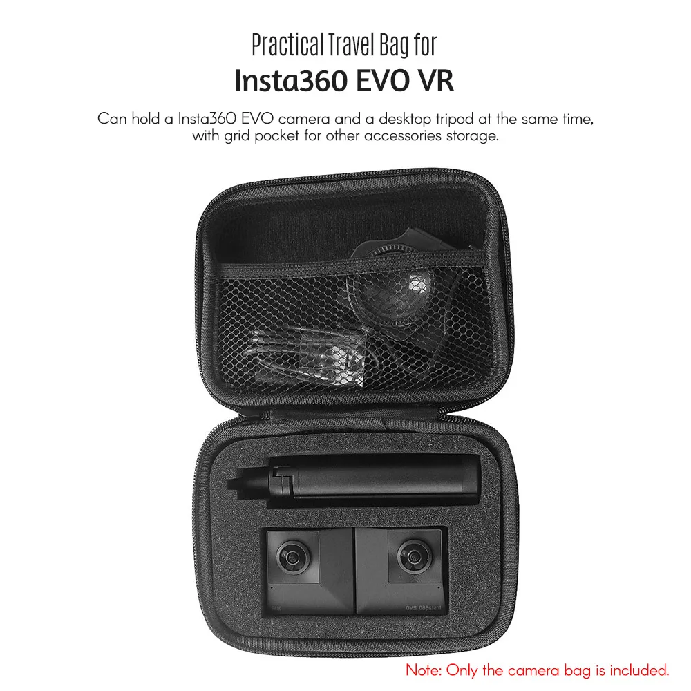 Портативная сумка для хранения Жесткий Чехол защитная дорожная Insta360 EVO VR