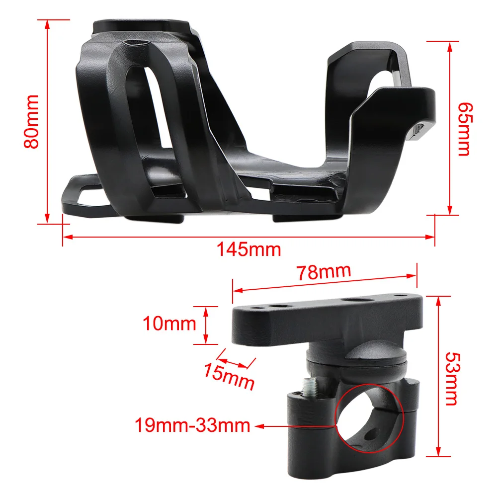 

Motorcycle Beverage Water Bottle Drink Cup Holder 19MM-32mm Mount For BMW R1200GS Adventure F800GS Adventure F700GS F650GS