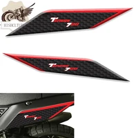 motorcycle 3d edge pad stickers back seat side gel protective accessories decals pedal for yamaha tenere 700 tenere700
