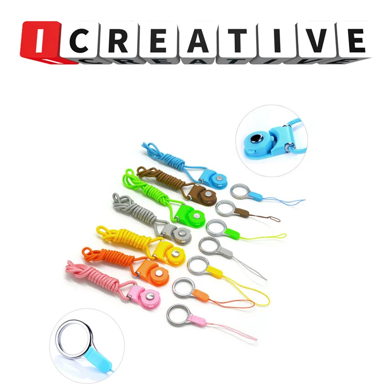 

Multi-function Mobile Phone Straps Rope for Samsung Galaxy S6 S7 edge Plus iphone 6 Plus Lanyard Neck Strap Phone Decoration