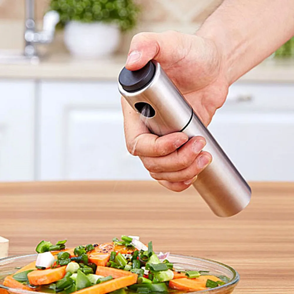 1 шт. насос для оливкового масла из нержавеющей стали распылитель масленка горшок