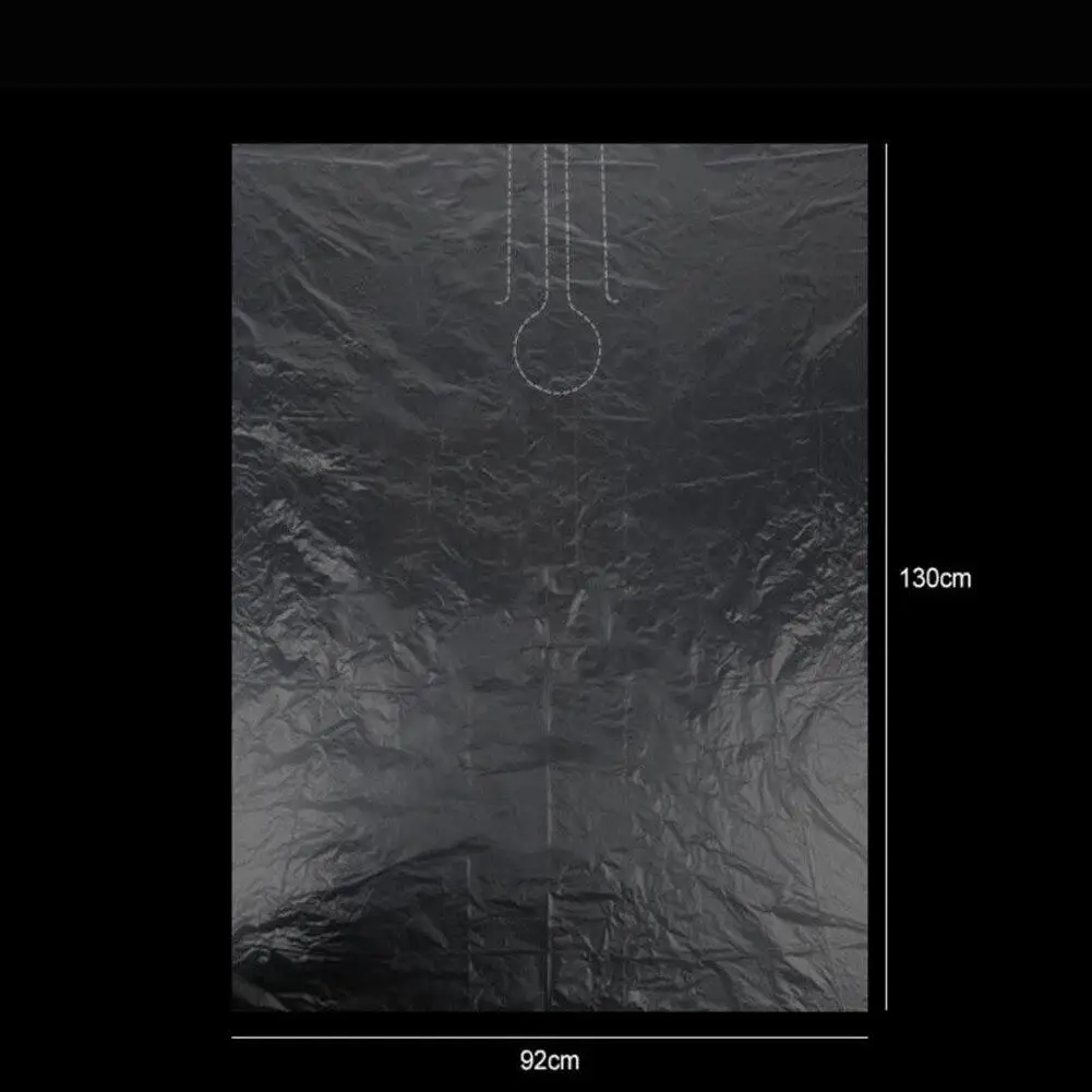 

XY Fancy 100PCS PE Disposable Hair Cutting Cape Salon Gown Hair Cut Cutting Salon Stylist Cape