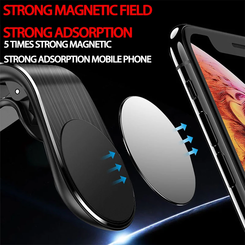 Держатель на вентиляционное отверстие автомобиля магнитный держатель для