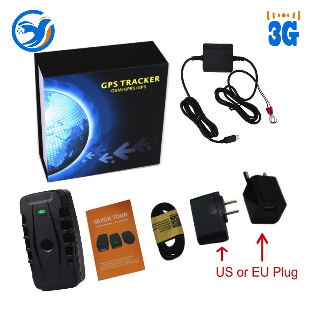 3G Has Box Charger Gps телефон 120 дней долгое время ожидания актив gps трекер автомобиля 2G 3g LK209B сигнализация перемещения мощный магнитный установка - Цвет: 3G Has Box Charger