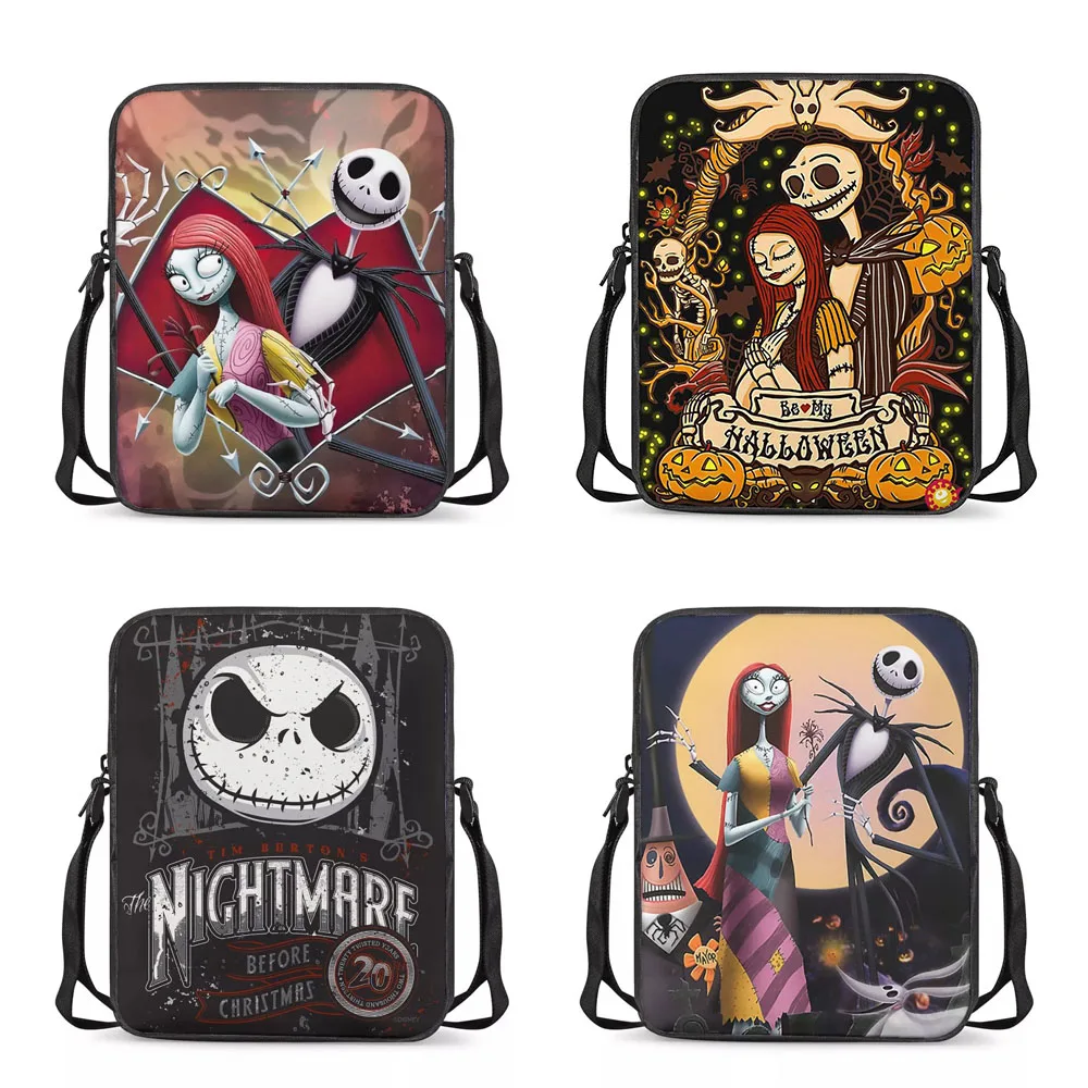 HYCOOL женская сумка через плечо с изображением тыквы черепа кошмара перед