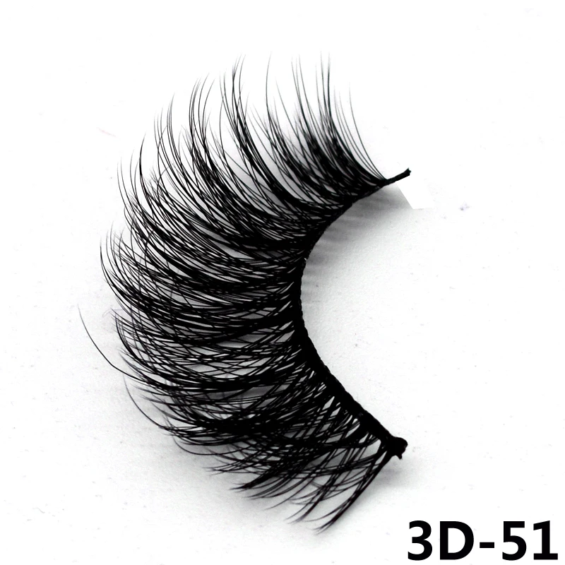 5Pairs Natural/Thick Long Eye Lashes 3D Mink Hair False Eyelashes Wispy Makeup Beauty Extension Tools | Красота и здоровье