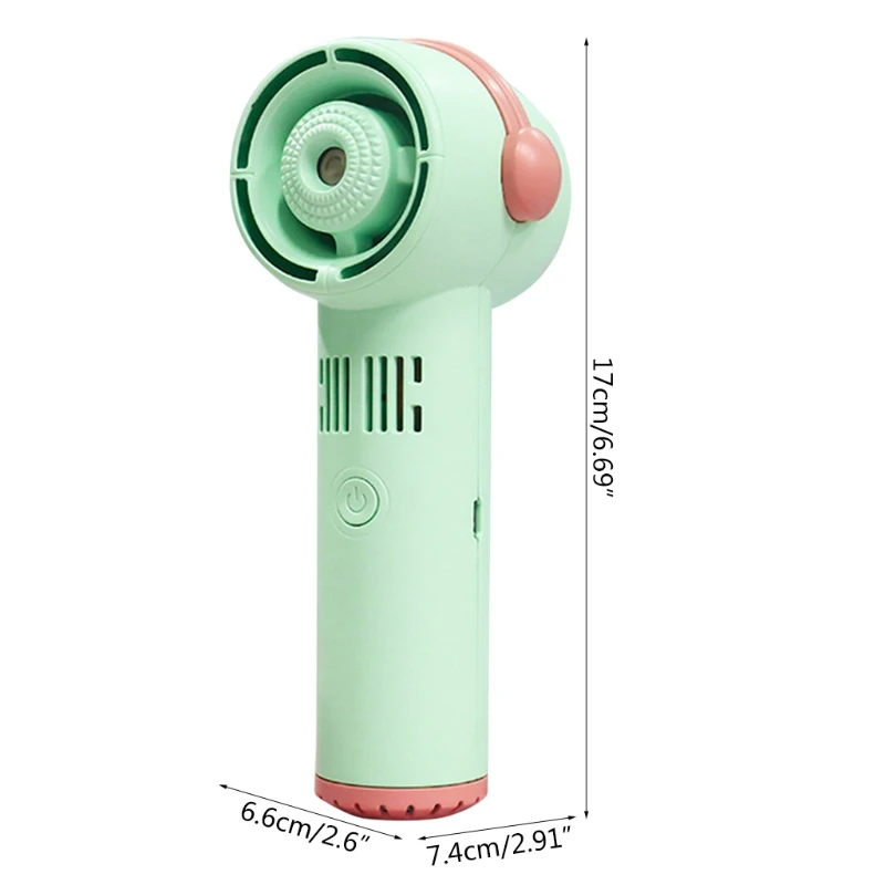 

YAM Handheld Water Misting Fan USB Cute Design Mini Bladeless Air Cooling Fan for Outdoor Office Travel Inbdoor