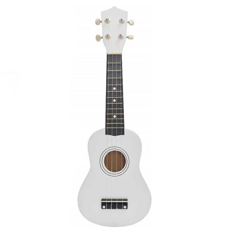 

Mini 21 Inch Soprano Ukulele 12 Frets Instrument Wood Guitar Musical Ukulele Hawaiian Style Guitar for Kids Birthday