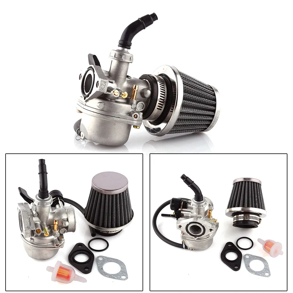 

2019 70cc 90cc 110cc ATV Dirt Bike Go Kart Carburetor with Air Filter Motocross ATV Accessories CSL88