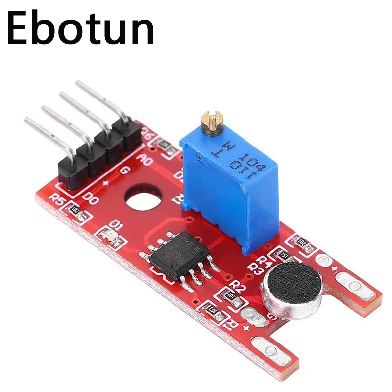 Для микрофона голосовой модуль датчика звука для Arduino аналоговый цифровой