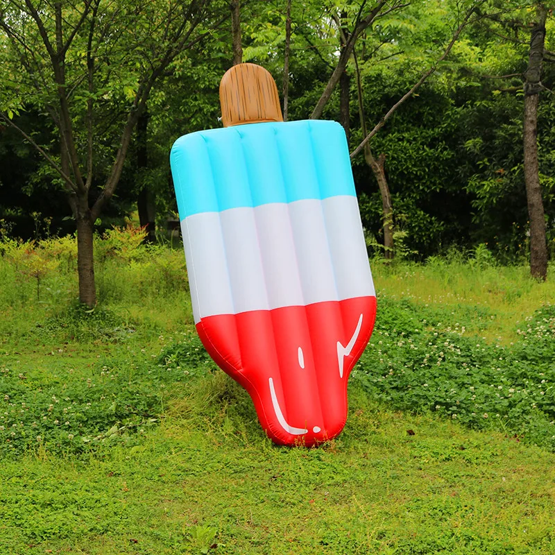 Футболка с принтом мороженого Плавающий надувной воздушный матрас мороженое