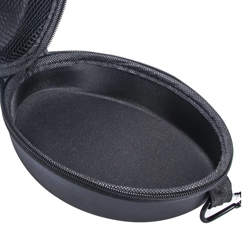 

Portable Headset Case for Headphones Case Mini Zippered Round Storage Bag Headset Box Cover Waterproof Earphone Storage Bag