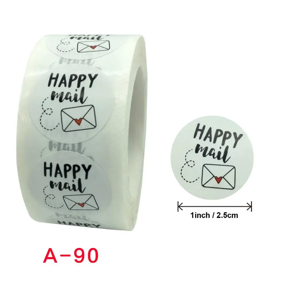 У вас есть отличный вкус стикера s Happy Mail этикетка стикер спасибо за ваш заказ