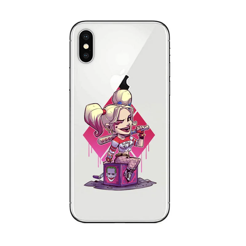Джокер Отряд Самоубийц Харли Куинн DC Comics чехол для телефона термопластичный